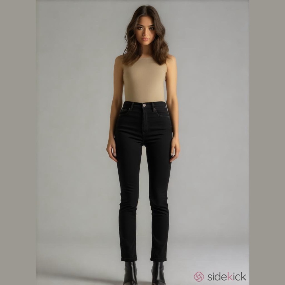 Citizen of Humanity Olivia High Rise Slim Ankle Pants Size 24 - Black